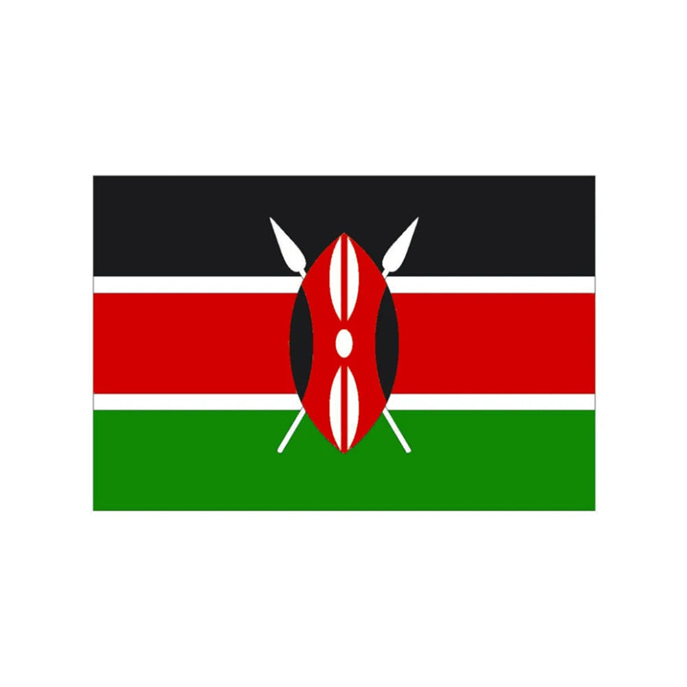 Autocollant drapeau Kenya King Drapeaux