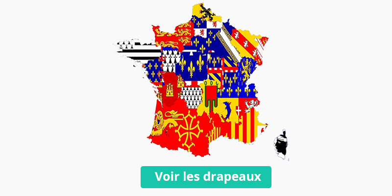 Drapeaux des régions françaises