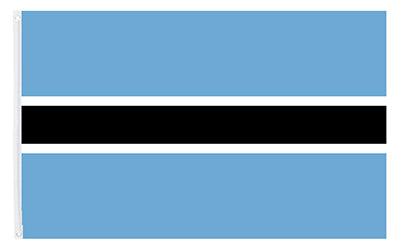 Drapeau Botswana