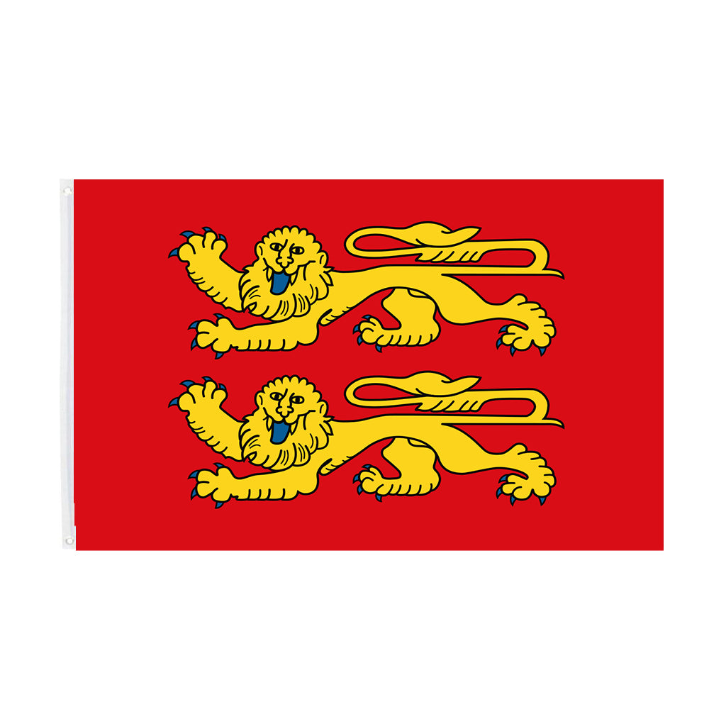 Drapeau France Basse Normandie 60 X 90 Cm - Polyester Résistant, Pour Intérieur Et Extérieur