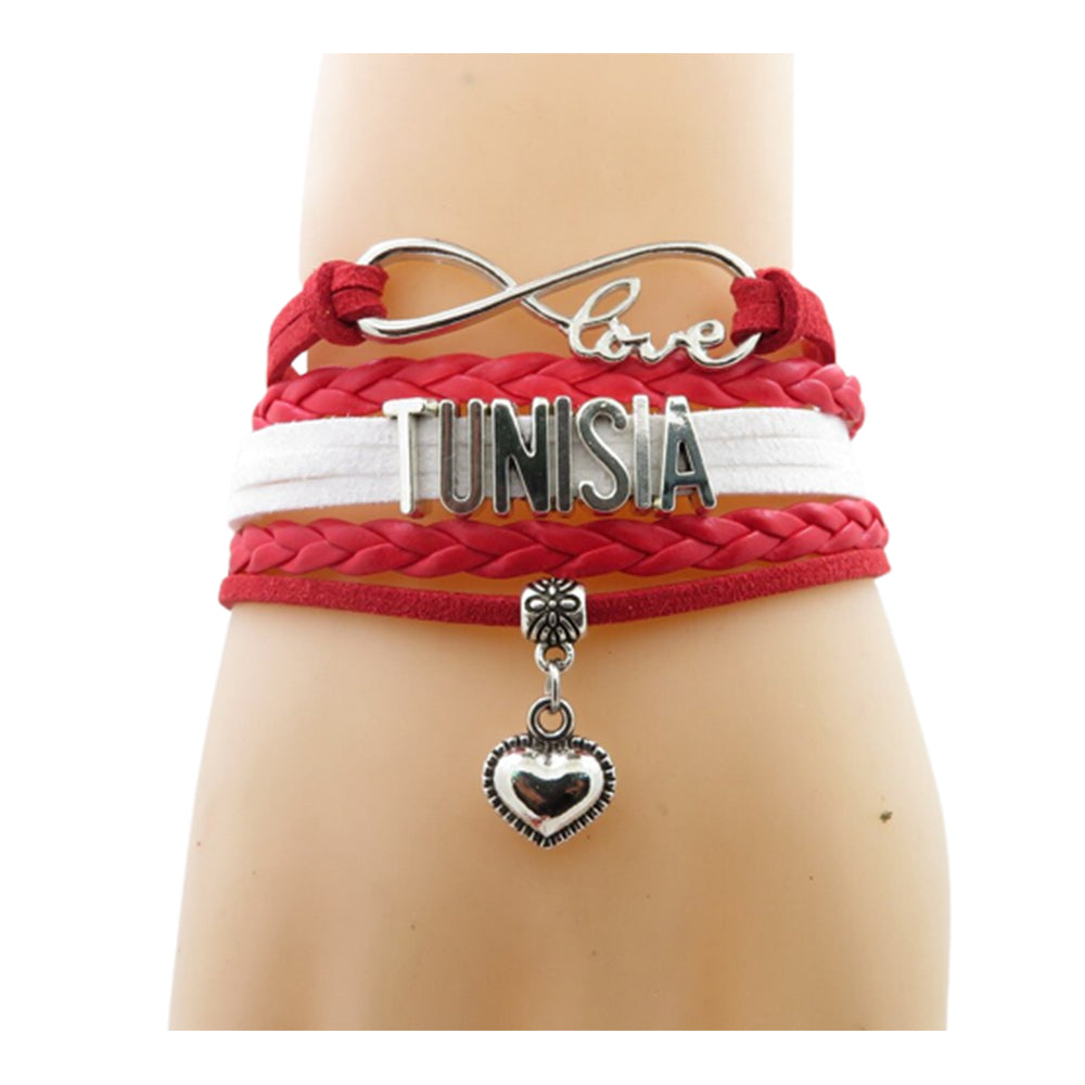 Bracelet Drapeau Tamazgha (Afrique Du Nord), Multicolore, Homme/femme, Taille Unique 17 Cm - Neuf