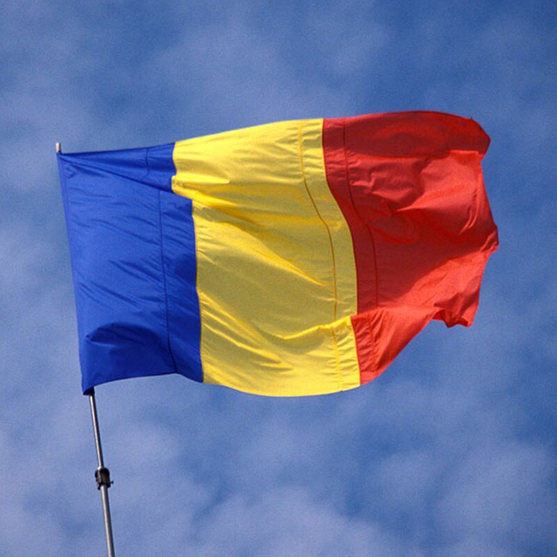 Drapeau Roumanie 60x90 Cm - Polyester Résistant, Oeillets Métalliques, Intérieur/extérieur, Couleurs Vives - 3