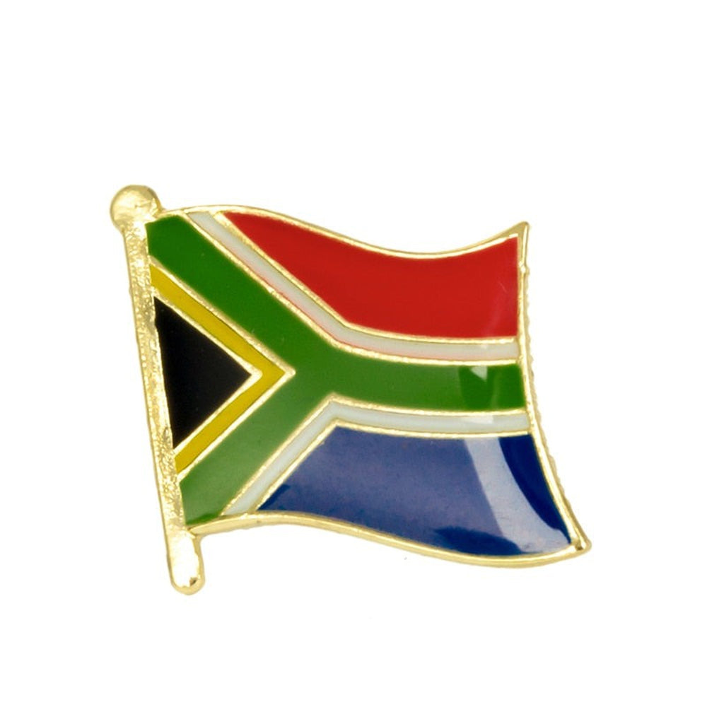 Casquette de baseball drapeau de l'Afrique du Sud avec fermeture auto-agrippante / République d'Afrique du Sud / RSA / Pretoria / Le Cap / Bloemfontein / Johannesburg - France