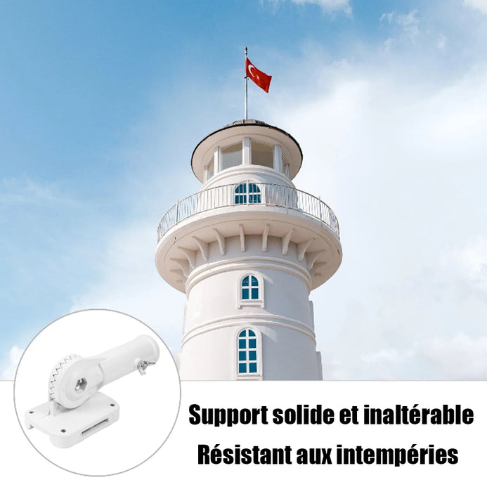 Mât pour drapeau en aluminium