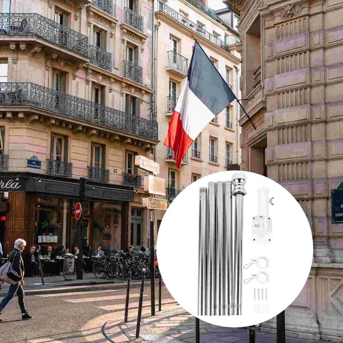 Drapeau de Kayak en aluminium et Nylon, drapeau de sécurité, bricolage avec Kit de Base pour canoë extérieur 18 Drapeau de Kayak en aluminium et Nylon, drapeau de sécurité, bricolage avec Kit de Base pour canoë extérieur 18