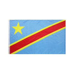 Drapeau République démocratique du Congo 60 x 90 cm