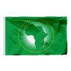 Drapeau Union Africaine fourreau 120 x 180 cm