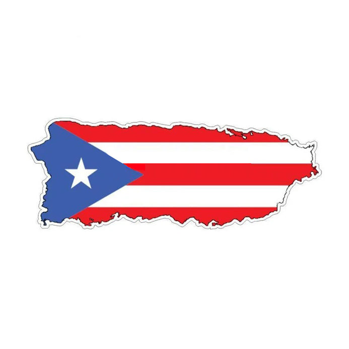 Autocollant carte Porto Rico