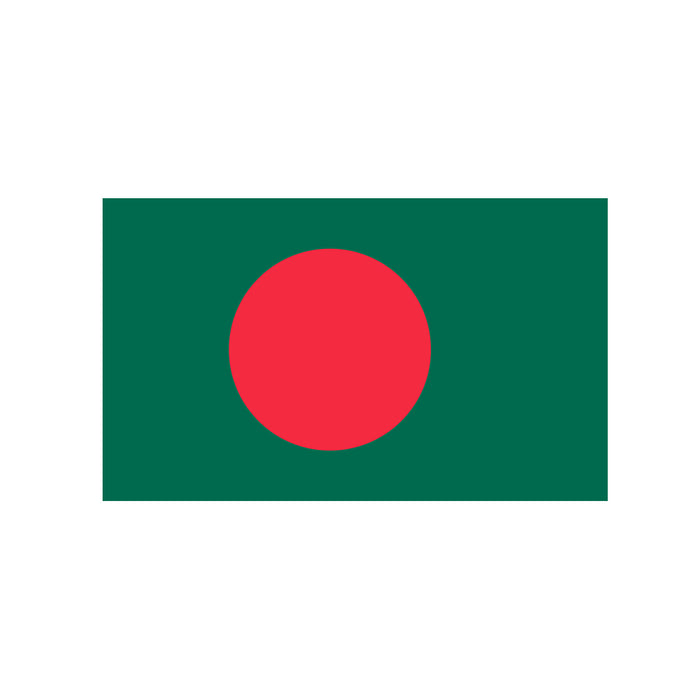 Autocollant drapeau Bangladesh