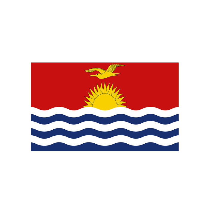 Autocollant drapeau Kiribati