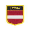 Badge drapeau Lettonie