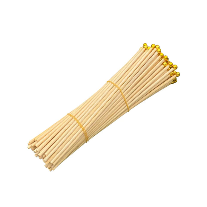 baguettes mini drapeaux en bois