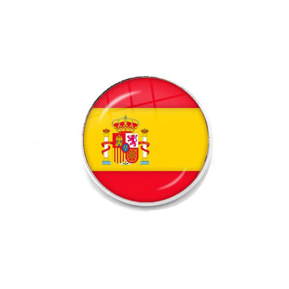 broche drapeau espagne