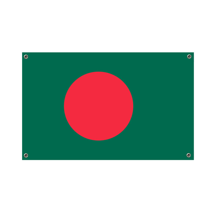 Drapeau Bangladesh 4 œillets