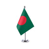 Drapeau Bangladesh de table support or