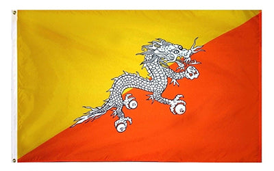 Drapeau Bhoutan