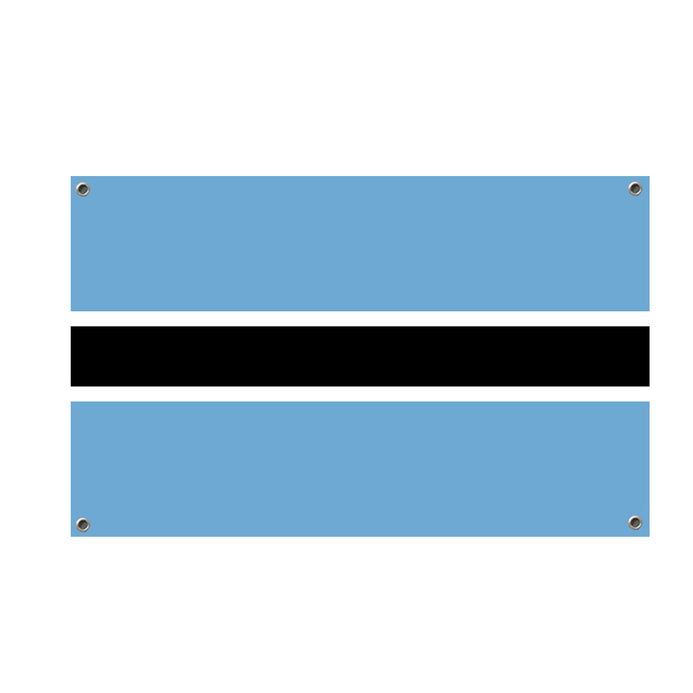 Drapeau Botswana 4 œillets