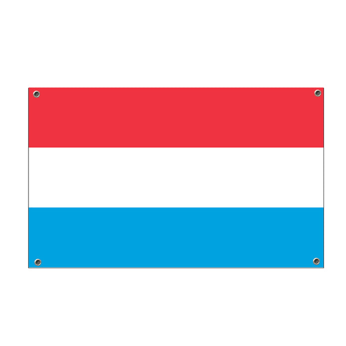Drapeau Luxembourg 4 œillets