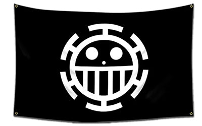 drapeau One Piece de Trafalgar Law