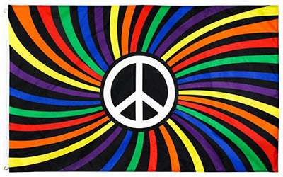 Drapeau Peace & Love