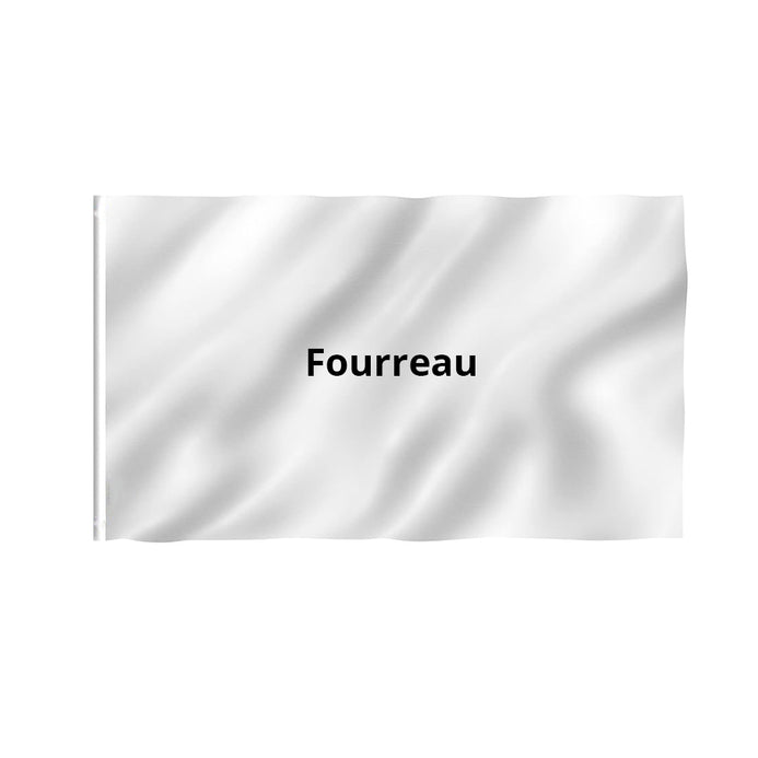 drapeau personnalisé fourreau