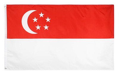 Drapeau Singapour