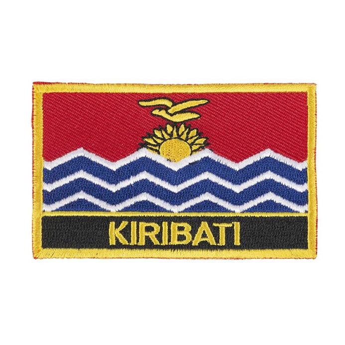 Ecusson drapeau Kiribati