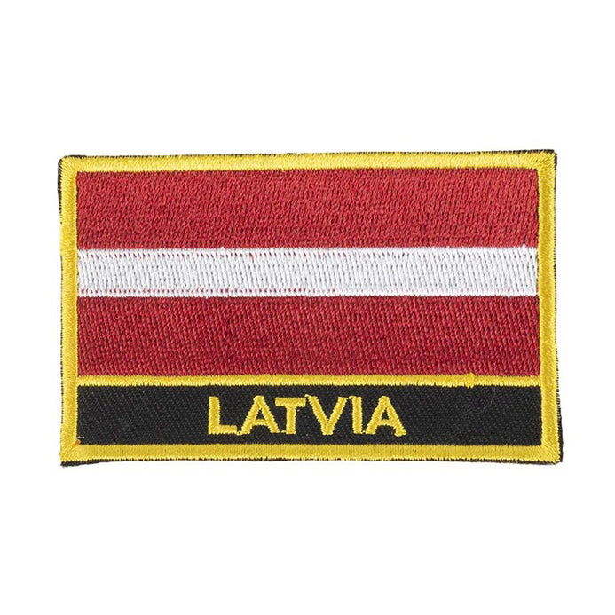 Ecusson drapeau Lettonie