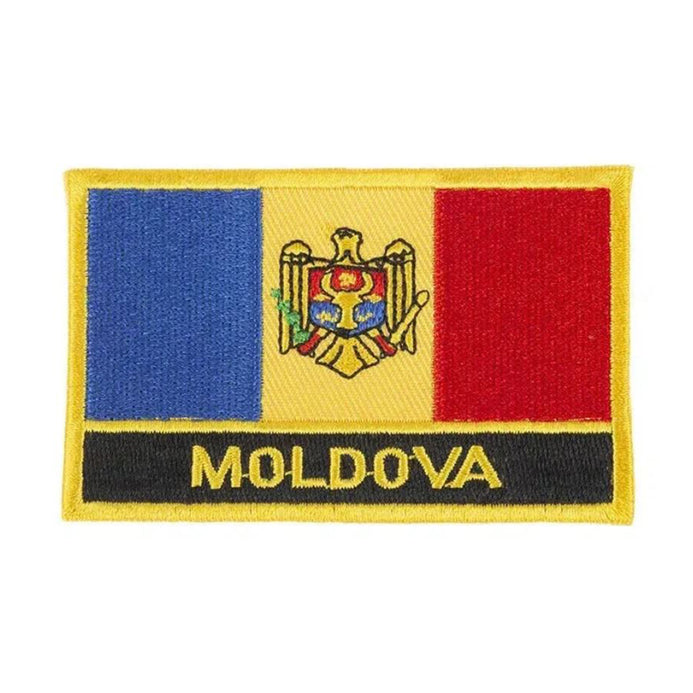 Ecusson drapeau Moldavie