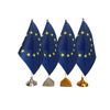 Lot drapeaux Union Européenne de table