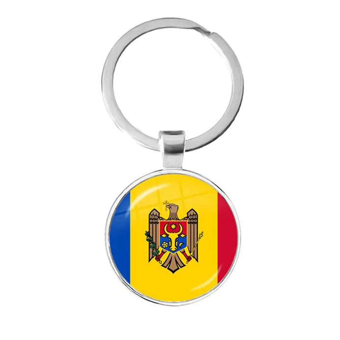 Porte-clés drapeau Moldavie