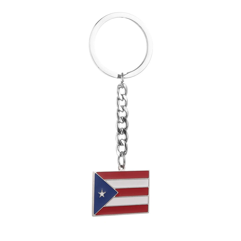 Porte-cle Drapeau de Porto Rico | Les perles à papa Porte-cle Drapeau de Porto Rico | Les perles à papa