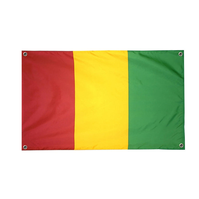 Drapeau Guinée 4 œillets