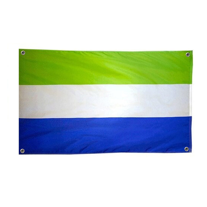 Drapeau Sierra Leone 4 œillets