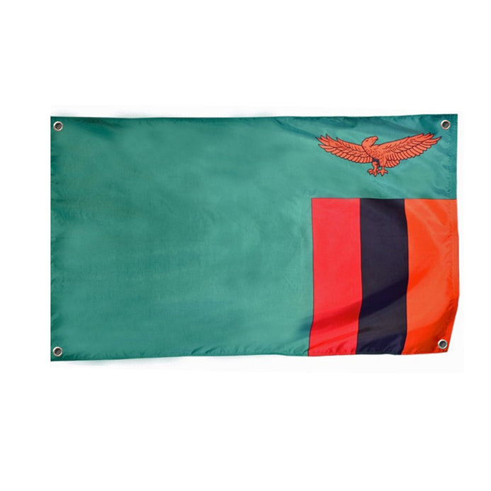 Drapeau Zambie 4 œillets