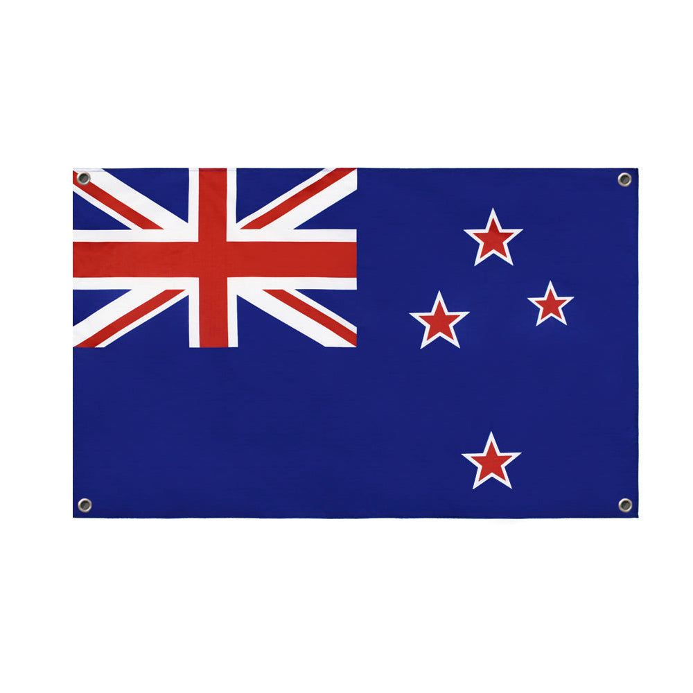 Drapeau De La Nouvelle-zélande Design Plat De La Collection De Drapeaux Drapeau De La Nouvelle-zélande Design Plat De La Collection De Drapeaux