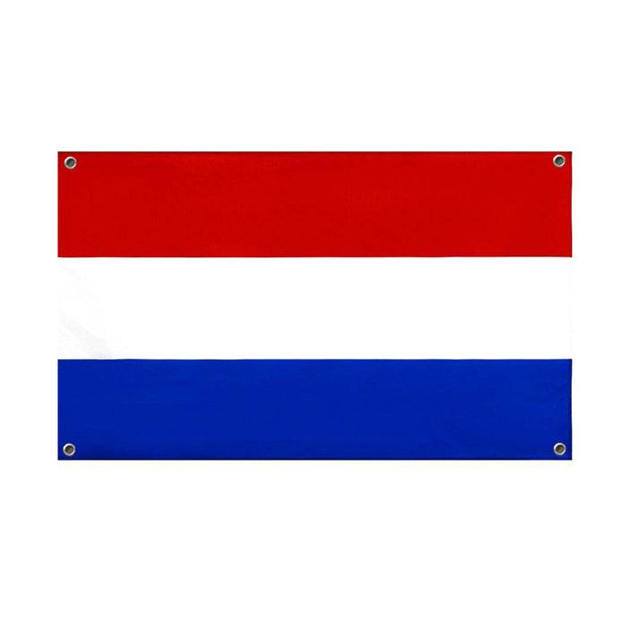 Drapeau Pays-Bas 4 œillets