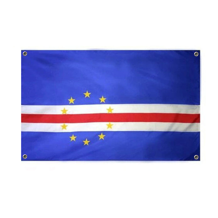 Drapeau Cap-Vert 4 œillets