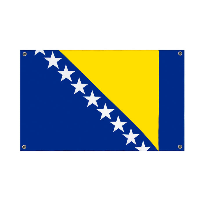 Drapeau Bosnie-Herzégovine 4 œillets