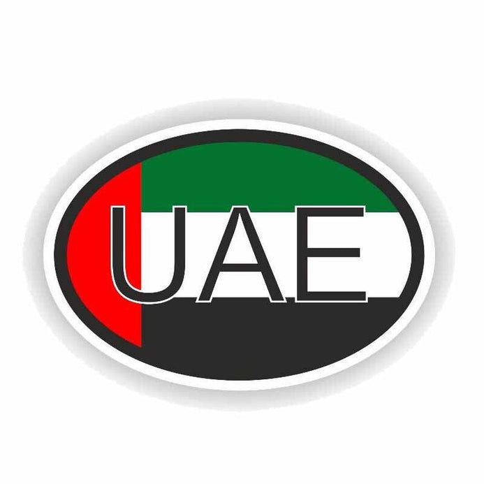 Autocollant Emirats Arabes Unis pour voiture