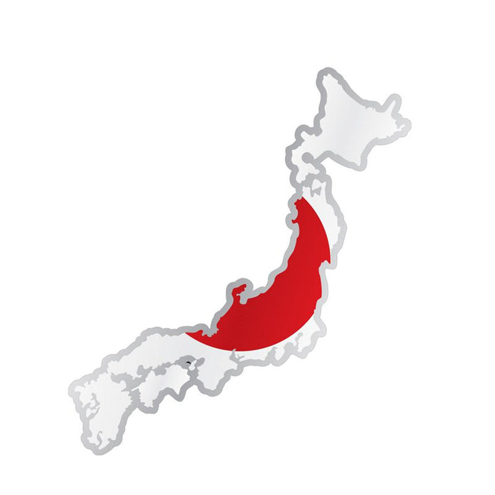 Autocollant carte Japon