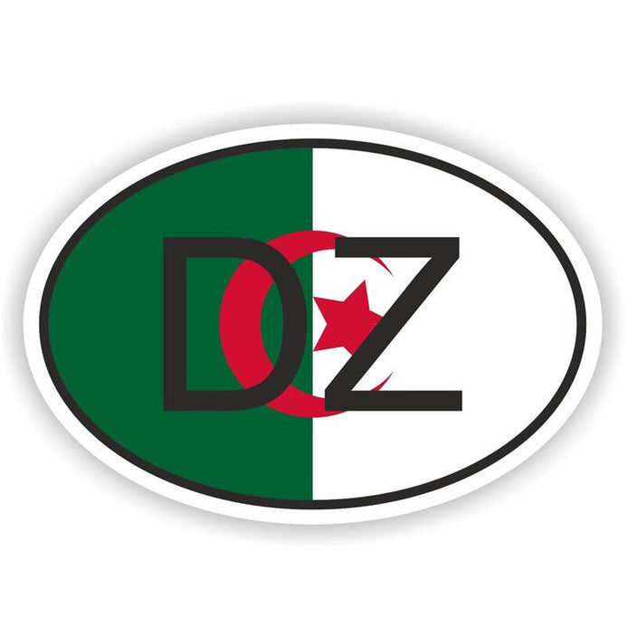 Autocollant drapeau Algérie