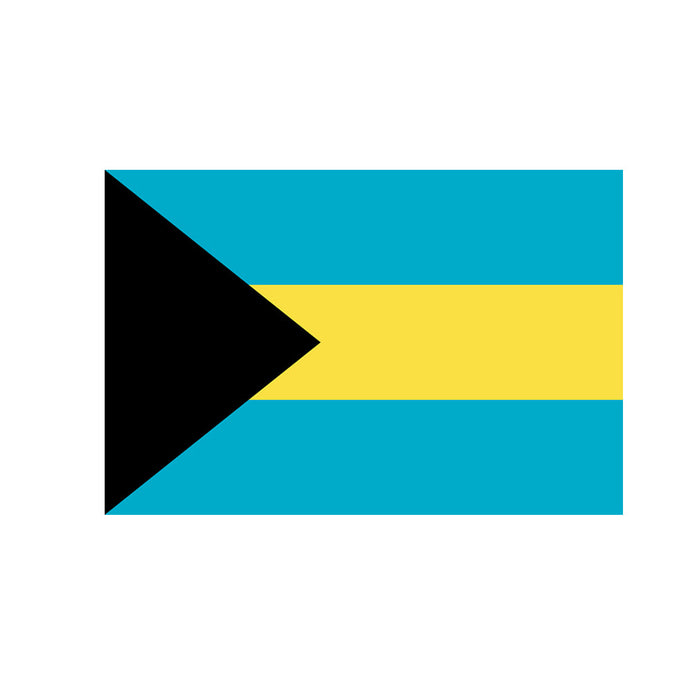 Autocollant drapeau Bahamas