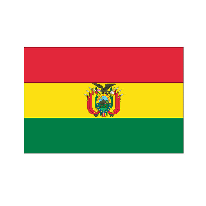 Autocollant drapeau Bolivie