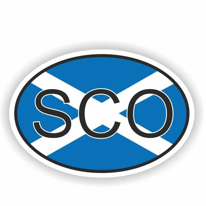 Autocollant drapeau Ecosse