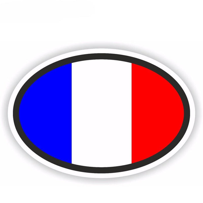 Autocollant drapeau France