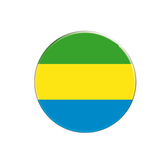 Autocollant drapeau Gabon