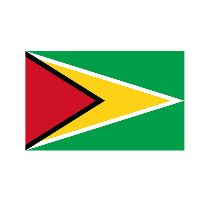 Autocollant drapeau Guyana