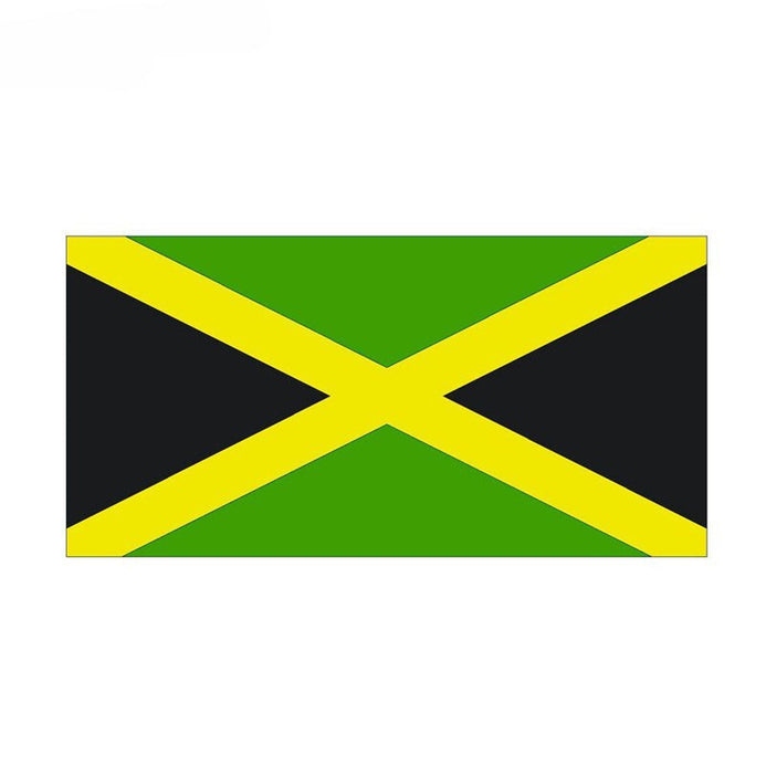Autocollant drapeau Jamaïque