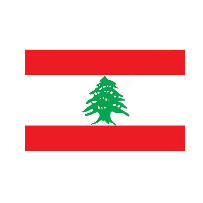 Autocollant drapeau Liban